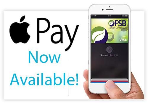 Apple Pay Now Available at FSB