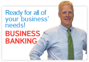 Ready for all of your business' needs business banking banner