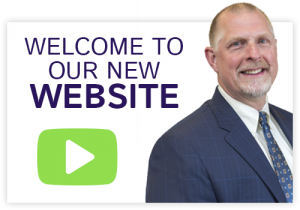 Watch the welcome to our new website video banner