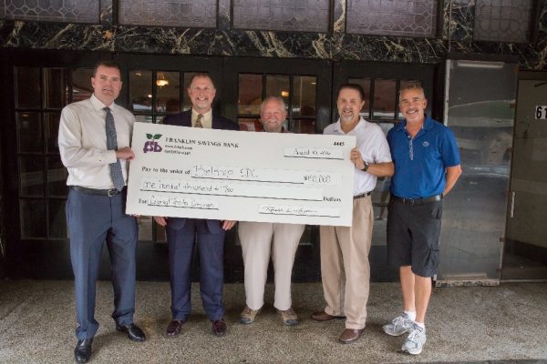 Colonial Theatre $100,000 check