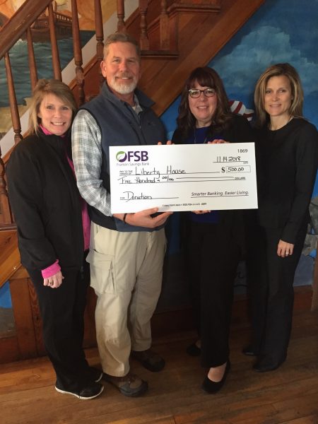 FSB donation at Liberty House
