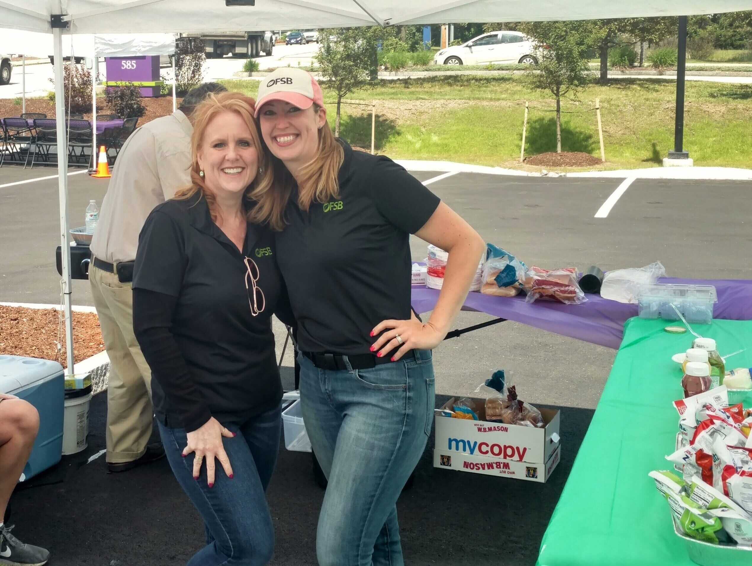 IMG_20190614_110109950_HDR Julie and Heather at Customer Appreciation Days