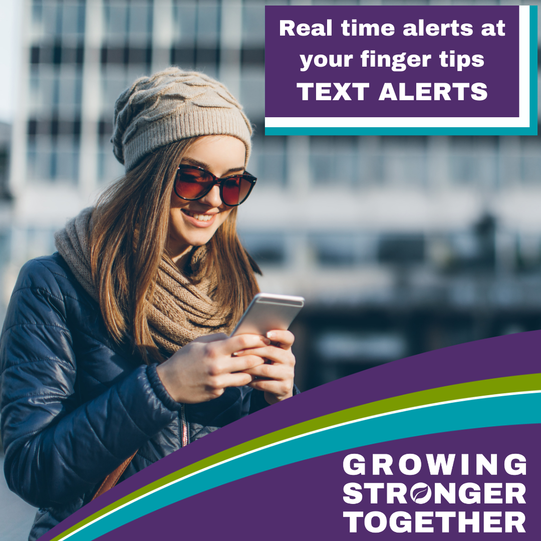 Text Alerts FSB Debit Card being saved from fraud