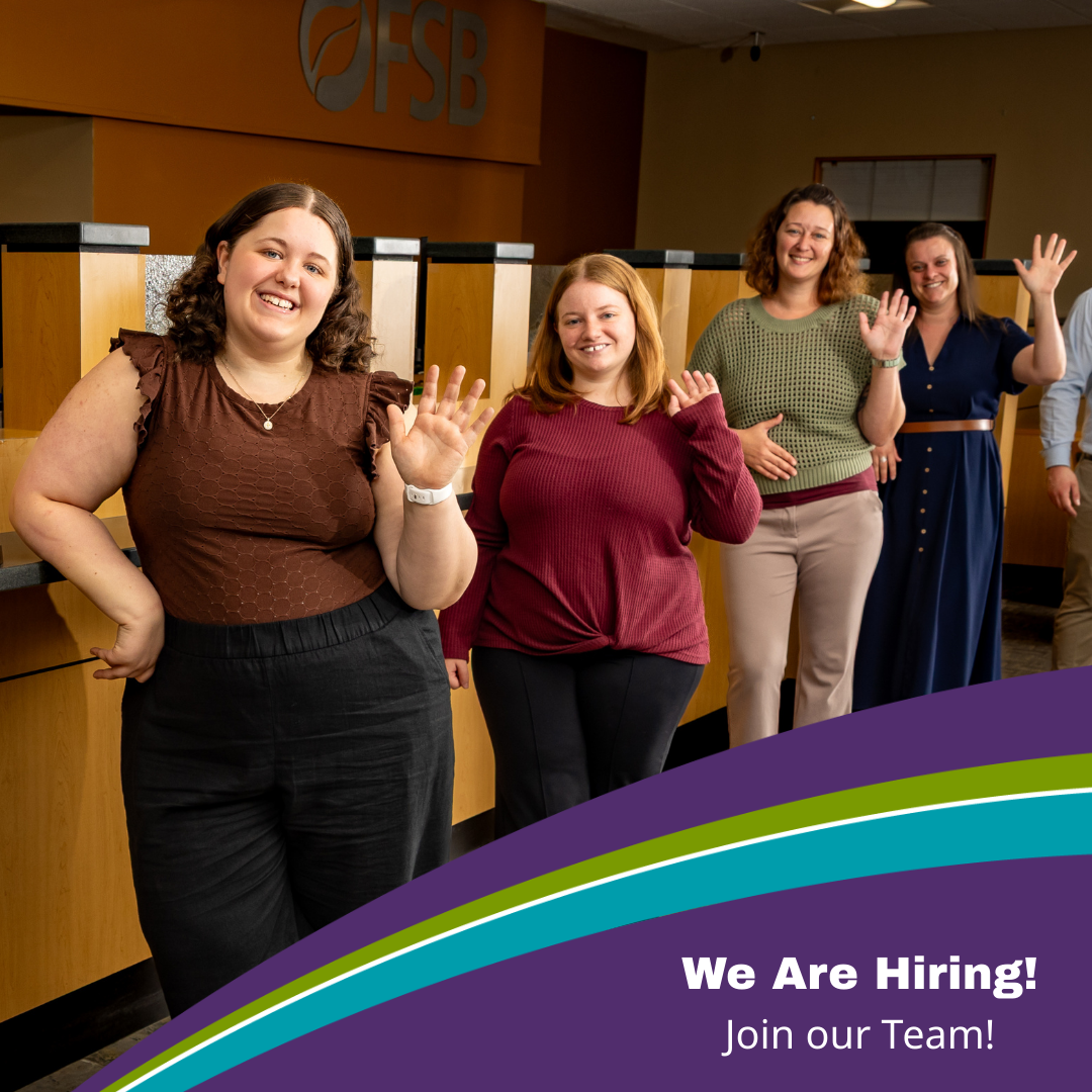 Now Hiring 2026 FSB Customer Solutions Team