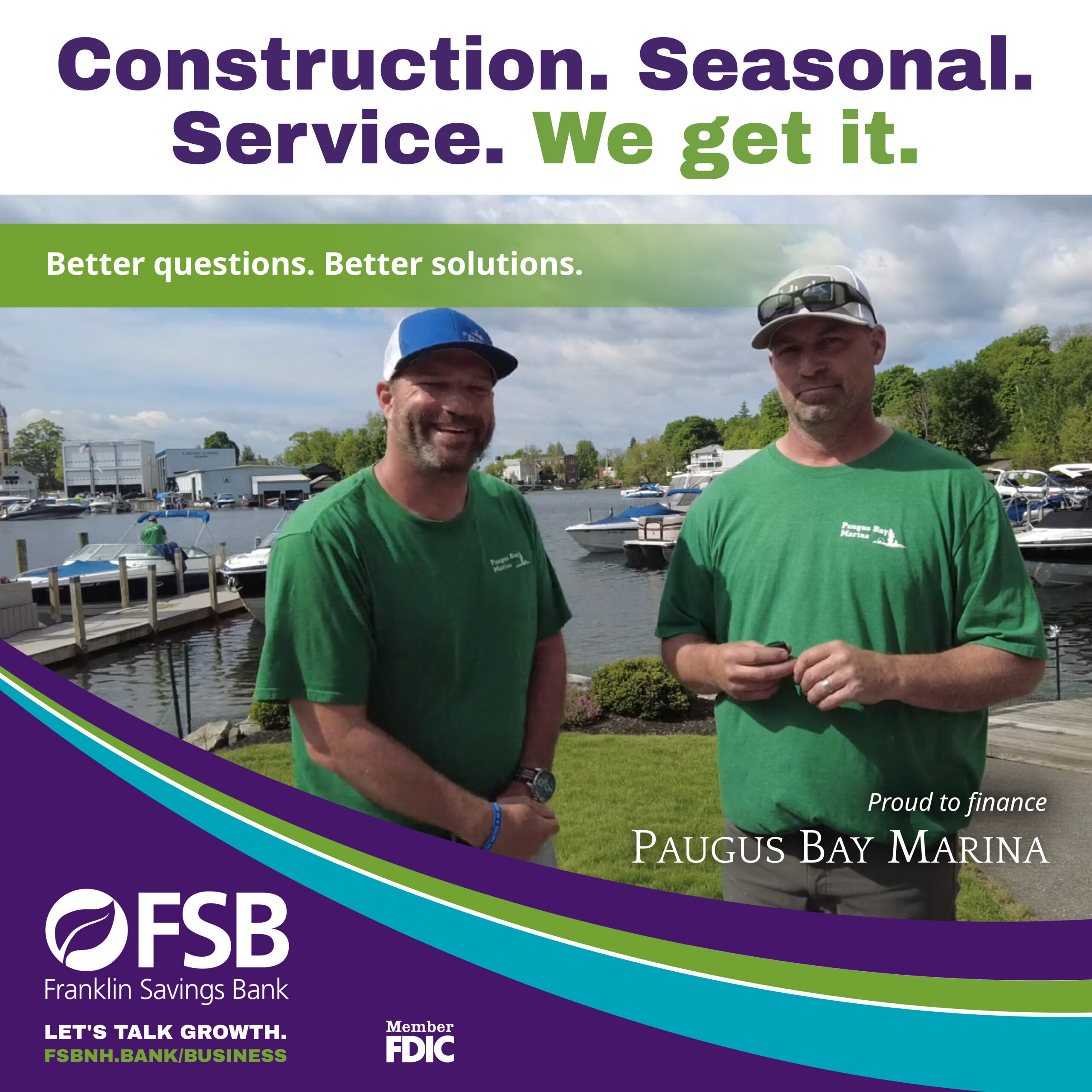 Owners of Paugus Bay Marina in Laconia, NH