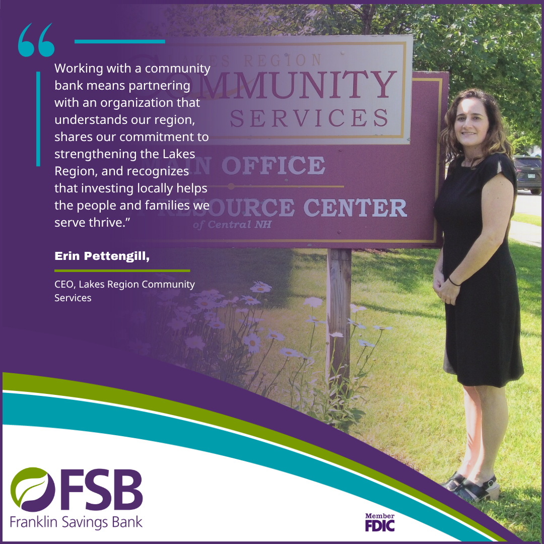 Owners of Paugus Bay Marina and why they chose FSB to be their company bank.