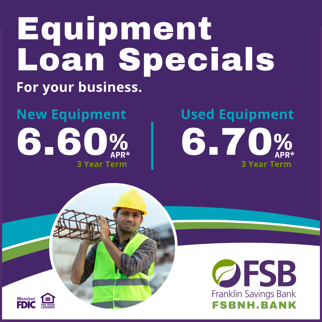 Caucasian construction worker on FSB Equipment rate ad
